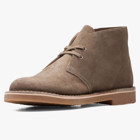 Clark’s Men’s Buschacre 3 Chukka Boot Sand Waxy Tan Suede Size 10.5 - Picture 1 of 10